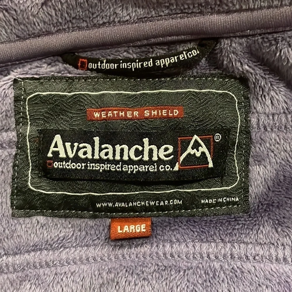 AVALANCHE Soft Shell Weather Shield Jacket Size Large